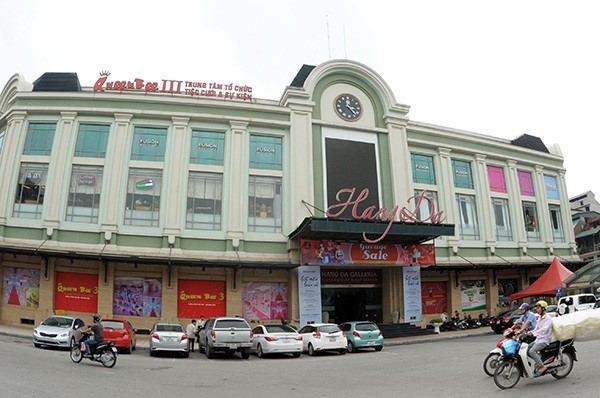 Hang Da マーケットもハノイにおけるショッピングスポットの１つです